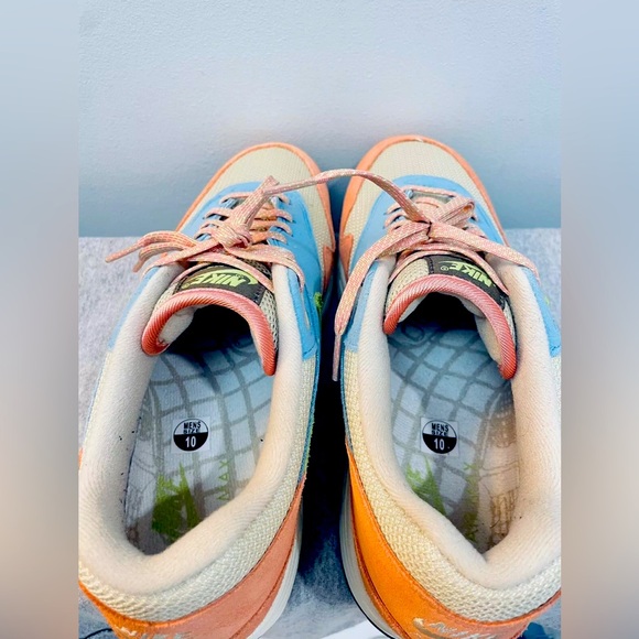 Nike Air Max 1 Light Madder Root Men’s Size 10 Multicolor DV3196-800-NO OG BOX - Picture 5 of 7